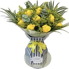 Dozen Long Stemmed Yellow Roses