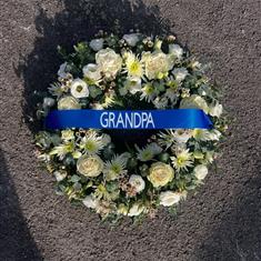 white wreath