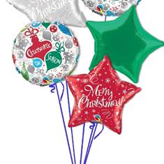 Christmas Balloon Bouquet 