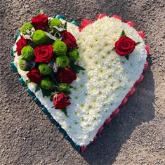 Red and Green Heart