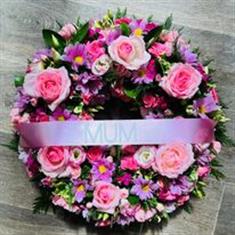 Precious Pinks Wreath