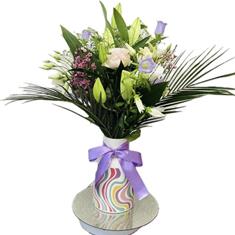 Candy Stripe Vase