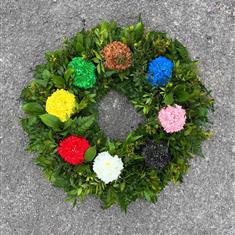 Snooker Wreath
