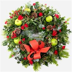 Christmas door wreath 4