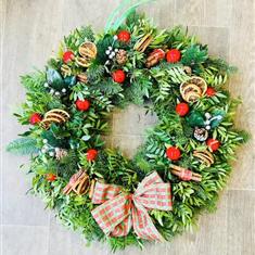 Christmas door wreath 3
