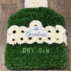 Gordons Dry Gin Bottle tribute