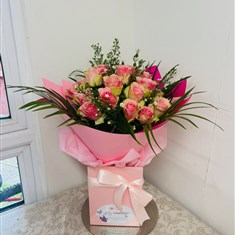 Pink Rose Bouquet 
