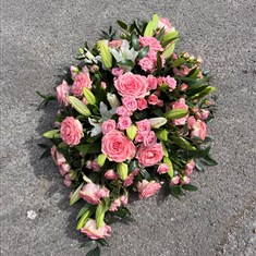 Pink &amp; White Spray